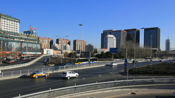 北京城鄉(xiāng)貿易中心拍街景